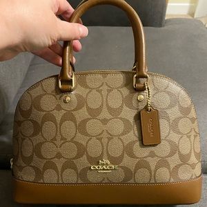 Coach Mini Sierra Satchel & matching wallet
